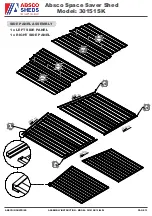 Preview for 13 page of ABSCO SHEDS 30151SK Assembly Instructions Manual