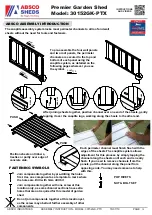 Preview for 12 page of ABSCO SHEDS 30152GK-PTX Assembly Instructions Manual