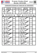 Preview for 4 page of ABSCO SHEDS 30152GK Assembly Instructions Manual