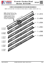 Preview for 7 page of ABSCO SHEDS 30152GK Assembly Instructions Manual