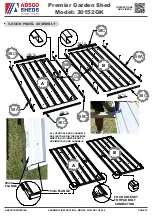 Preview for 16 page of ABSCO SHEDS 30152GK Assembly Instructions Manual