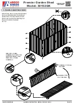 Preview for 18 page of ABSCO SHEDS 30152GK Assembly Instructions Manual