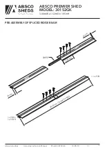 Preview for 10 page of ABSCO SHEDS 30152GK Manual