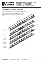 Preview for 8 page of ABSCO SHEDS 30152SECOK Assembly & Instruction Manual