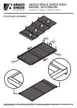 Preview for 13 page of ABSCO SHEDS 30152SECOK Assembly & Instruction Manual