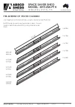 Preview for 7 page of ABSCO SHEDS 30152SK-PTX Manual