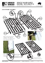 Preview for 13 page of ABSCO SHEDS 30152SK-PTX Manual