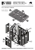 Preview for 8 page of ABSCO SHEDS 30153BK-PTX Manual