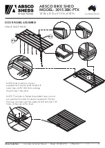 Preview for 17 page of ABSCO SHEDS 30153BK-PTX Manual