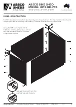 Preview for 18 page of ABSCO SHEDS 30153BK-PTX Manual