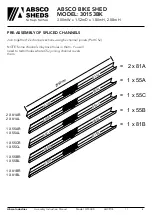 Preview for 8 page of ABSCO SHEDS 30153BK Manual