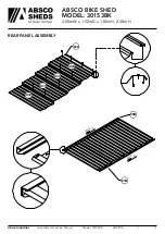 Preview for 11 page of ABSCO SHEDS 30153BK Manual