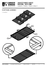 Preview for 13 page of ABSCO SHEDS 30153BK Manual