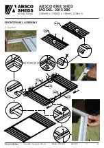 Preview for 14 page of ABSCO SHEDS 30153BK Manual