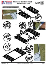 Preview for 10 page of ABSCO SHEDS 30232G Assembly Instructions Manual