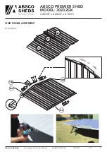 Preview for 15 page of ABSCO SHEDS 30232GK Assembly & Instruction Manual