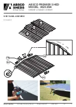 Preview for 15 page of ABSCO SHEDS 30232GK Assembly Instructions Manual