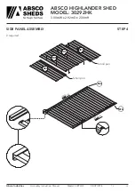 Preview for 15 page of ABSCO SHEDS 30292HK Manual