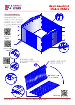 Preview for 18 page of ABSCO SHEDS 3029F2 Manual