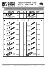 Preview for 5 page of ABSCO SHEDS 30302GK-PTX Manual