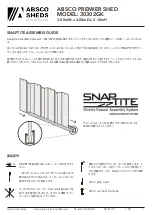 Предварительный просмотр 6 страницы ABSCO SHEDS 30302GK Assembly & Instruction Manual