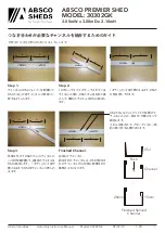 Preview for 7 page of ABSCO SHEDS 30302GK Assembly & Instruction Manual