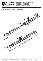 Предварительный просмотр 10 страницы ABSCO SHEDS 30302GK Assembly & Instruction Manual