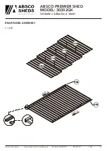 Предварительный просмотр 13 страницы ABSCO SHEDS 30302GK Assembly & Instruction Manual