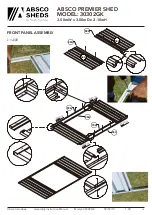 Preview for 16 page of ABSCO SHEDS 30302GK Assembly & Instruction Manual