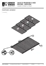 Предварительный просмотр 13 страницы ABSCO SHEDS 30302GK Assembly Instructions Manual