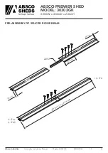 Preview for 10 page of ABSCO SHEDS 30302GK Manual