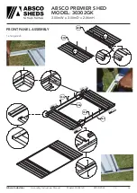 Preview for 16 page of ABSCO SHEDS 30302GK Manual