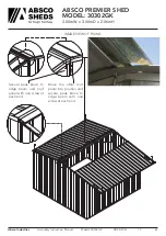 Предварительный просмотр 20 страницы ABSCO SHEDS 30302GK Manual