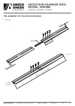 Preview for 12 page of ABSCO SHEDS 3030BRK Assembly Instructions Manual