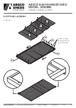 Preview for 16 page of ABSCO SHEDS 3030BRK Assembly Instructions Manual