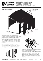 Предварительный просмотр 15 страницы ABSCO SHEDS 3030RS-PTX Instruction Manual