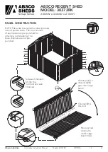 Preview for 19 page of ABSCO SHEDS 30372RK Assembly & Instruction Manual