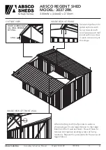 Preview for 20 page of ABSCO SHEDS 30372RK Assembly & Instruction Manual