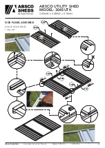 Preview for 20 page of ABSCO SHEDS 3045UTK Assembly & Instruction Manual