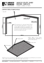 Preview for 26 page of ABSCO SHEDS 3045UTK Assembly & Instruction Manual