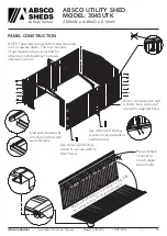 Preview for 49 page of ABSCO SHEDS 3045UTK Assembly & Instruction Manual