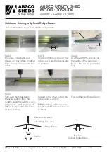 Предварительный просмотр 14 страницы ABSCO SHEDS 3052UTK Assembly & Instruction Manual