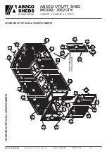 Предварительный просмотр 18 страницы ABSCO SHEDS 3052UTK Assembly & Instruction Manual