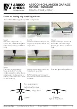 Preview for 13 page of ABSCO SHEDS 3060HGK Assembly & Instruction Manual