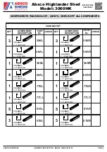 Preview for 5 page of ABSCO SHEDS 3060HK Manual