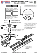 Preview for 17 page of ABSCO SHEDS 3060HK Manual