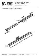 Предварительный просмотр 14 страницы ABSCO SHEDS 3060UTK Manual