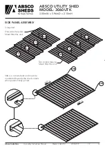 Preview for 19 page of ABSCO SHEDS 3060UTK Manual