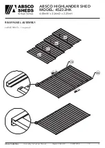 Предварительный просмотр 19 страницы ABSCO SHEDS 45232HK Manual