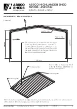 Предварительный просмотр 25 страницы ABSCO SHEDS 45232HK Manual